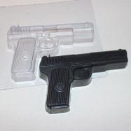 Пистолет, пластиковая форма